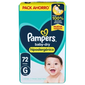 Pampers BabyDry G x 72