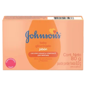 Jabón Johnson x 80 glicerina